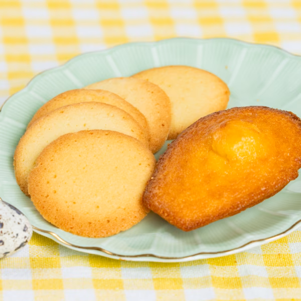 うずら有精卵焼菓子セット（マドレーヌ・かたぱん・ラングドシャ）
