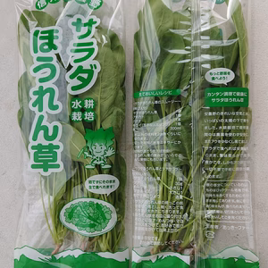 生で食べられる サラダほうれん草